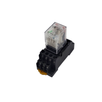ราคา YJ4N GS MY 4N PYF 14A E รีเลย์14ขาแบบมีไฟโชว์พร้อมซ็อกเก็ต หน้าสัมผัส 4NO 4NC กระแสไฟ 5A แรงดันไฟฟ้า 12VDC 24VDC 24VAC220VAC 50 60Hz รีเลย์คุณภาพดีเยี่ยมพร้อมส่ง (9009458483)