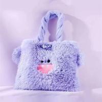 ราคา BAOLONGXIN กระเป๋าผ้ากำมะหยี่ลายการ์ตูน Little Monster น่ารักกระเป๋าถือความจุขนาดใหญ่ของเด็กผู้หญิงกระเป๋าสะพายไหล่นักศึกษา (21005606334)