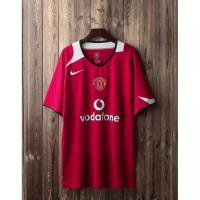 ราคา 2004 2006 Manchester home long sleeve retro United Soccer Jersey (19807391936)