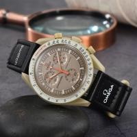 ราคา OMG Watch สำหรับผู้ชาย Swatchแอนตี้นาฬิการ่วมดาวเคราะห์ชุดข้อจำกัด Jam Tangan Pasangan นาฬิกาลำลองผู้ชาย6 Pin ทำงานสายหนัง (20108072842)