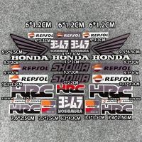 ราคา สติกเกอร์ติดรถมอเตอร์ไซต์วิบากสะท้อนแสงถังน้ำมันกันน้ำสติกเกอร์ติดรถสำหรับฮอนด้า HRC CBR1000RR 650F 600 500 300 250 MN4 VFR800X Forza 125 250 300 350 750 PCX 150 (11002717872)