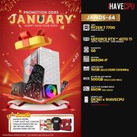 ราคา iHAVECPU คอมประกอบ JAND5 64 AMD RYZEN 7 7700 3 8GHz 8C 16T PNY GEFORCE RTX 4070 TI VERTO TRIPLE FAN 12GB GDDR6X MSI PRO B650M P APACER NOX 16GB 8x2 DDR5 5200MHz (21207344486)