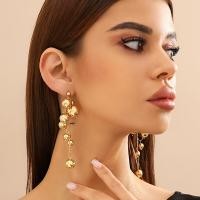 ราคา Ingemark ต่างหูระย้าบอลโลหะทรงกลมพู่ยาวแบบกอธิคของผู้หญิงต่างหูลูกปัดหยดน้ำแหวกแนวผิดปกติเครื่องเพชรพลอยเจ้าสาวงานแต่งงาน (21118655237)