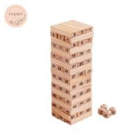 ราคา บล็อกไม้ตึกถล่ม Jenga ของเล่นไม้ เกมส์ต่อตึก ต่อตึก ต่อคอนโด ตึกถล่ม จังก้า ตัวต่อไม้ ของเล่นเกมส์ตึกถล่ม (21109152616)