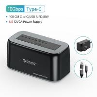 ราคา สถานีเชื่อมต่อฮาร์ดไดรฟ์ ORICO USB 3 0ถึง SATA I ii iii Dual Bay Hard Drive Dock สำหรับ2 5 3 5 SATA HDD SSD พร้อมฟังก์ชั่น UASP Duplicatorstrong Power Support 18TB Smart Sleep พร้อมสายชาร์จ60PD (16137