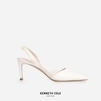 ราคา KENNETH COLE รองเท้าส้นสูงผู้หญิง รุ่น RILEY 70 SLING WHITE สีขาว HEL KCKL23RSL03 100 (3319410713)