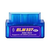 ราคา Mini ELM327 V2 1 Bluetooth OBD2 Scanner Code Reader Tool Car Diagnostic Tool Super MINI ELM 327 For Android (21021225195)