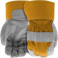 ราคา Cowhide แยกถุงมือหนัง32 หรือโตกว่าถุงมือเชื่อมheavy Duty รถบรรทุกขับรถสวนฟาร์ม Rigger ถุงมือBuilder (21171229306)