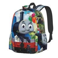 ราคา กระเป๋าสะพายลายเรียบกระเป๋าเป้สะพายหลังกันน้ำโรงเรียนโทมัสและเพื่อนๆสำหรับเด็กหญิงเด็กชายน้ำหนักเบาเรียบง่ายจุของได้เยอะกระเป๋าเป้โรงเรียน (18373930279)