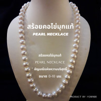 ราคา Yok5see สร้อยคอไข่มุก แท้ ขนาด 8 10 มม สร้อยไข่มุก สร้อยคอ ไข่มุก สร้อยมุก มุกแท้ สร้อยมุก สร้อยไข่มุก ไข่มุกแท้ มุกแท้ มุก Pearl (16274485703)