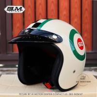 ราคา หมวกกันน็อควินเทจ BM ฟรีไซส์ รอบหัวไม่เกิน 59 cm นวมถอดซักได้ แถมแก๊ปหน้า Vintage Classic Helmet (20549475478)