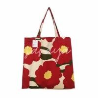 ราคา กระเป๋าผ้าลายดอก ผ้าคอตตอนญี่ปุ่น By Saraya (8958001626)