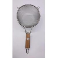 ราคา มี6ขนาด กระชอนตักของทอด กระชอนสแตนเลสด้ามไม้ กระชอนลวดด้ามไม้ ที่ตักของทอด กระชอนตักอาหาร (20708315843)