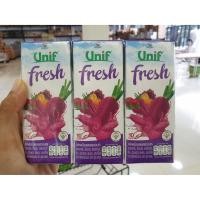 ราคา UNIF ยูนีฟ น้ำผักผลไม้รวม 180 มล แพ็ค 3 กล่อง ม่วง แครอท 6735 (15202058278)