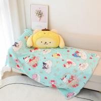 ราคา Sanrio ผ้าห่มหมอนลายการ์ตูนตุ๊กตาผ้าห่มสำหรับเด็กผ้าห่มชนิดหนาผ้าห่มโซฟา (20294360090)
