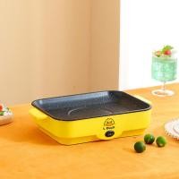 ราคา JIASHI เตาย่างไฟฟ้าใช้ในครัวเรือนเตาบาร์บีคิวแบบไร้ควันกระทะไฟฟ้าไม่ติด (20112219004)