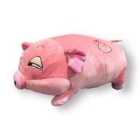 ราคา หมอนผ้าห่มหมู น้องหมู ตุ๊กตา หมอนผ้าห่ม หมอนซุกมือ พกพา (21287091288)