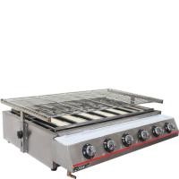 ราคา เตาปิ้งย่าง ใช้แก๊สไร้ควัน 6 หัวอินฟาเรด เตาปิ้ง เตาย่างใช้แก๊ส K33 (20054860579)