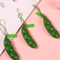 ราคา พวงกุญแจ รูปถั่วลันเตา ของเล่นบีบได้ คลายเครียด ห้อยโทรศัพท์กระเป๋า (17405281309)