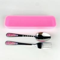 ราคา พร้อมส่ง ช้อนส้อมแสตนเลส ลายการ์ตูน กล่องช้อนส้อม ช้อนส้อมพกพา (18465512333)