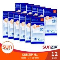 ราคา SUNZIP ซันซิป ถุงซิปอเนกประสงค์ รุ่น H1 ขนาด 7 x 10 ซม ซิปล็อคแน่นหนา (9653675289)