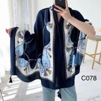 ราคา ผ้าคลุมไหล่ คลาสสิกสี ผ้าคลุมไหล่โบฮีเมียน ผ้าคลุมไหล่ผืนใหญ่ ผ้าหนา โบฮีเมียน ผ้าหนา กันแดด กันลมclassic1 30 (6480236705)