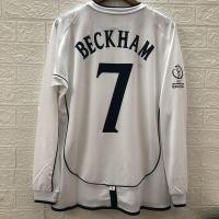 ราคา Vintage 2002 Korea Japan World Cup England jersey 7 jersey Beckham Owen long sleeve football suits เสื้อบอลวินเทจ เสื้อบอลย้อนยุค เสื้อบอลยอนยุค90 เสื้อทีมสโมสรฟุตบอลต่างชาติ เสื้อบอลแขนยาว (160403421