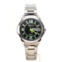 ราคา ARMY TECH นาฬิกาข้อมือหญิง ระบบ Quartz เรือนดำ สายสแตนเลส หน้าปัดคลาสสิค พร้อมวันที่สัปดาห์ รุ่น ARMY 415AB (103172503)