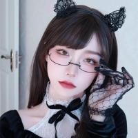 ราคา ที่คาดผม ไม้คาดผม หูแมว แต่งลูกไม้สีดำ พร้อมส่ง COSPALY คอสเพลย์ (16743650102)