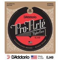 ราคา DAddario Pro Arté Black Nylon สายกีตาร์คลาสสิค แบบสายไนล่อนสีดำ ของแท้ 100 รุ่น EJ49 Normal Tension Made in USA (423089566)