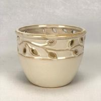 ราคา กระถางต้นไม้ กระถางใส่พลูด่าง กระถางเซรามิคลายฉลุ (10333920787)