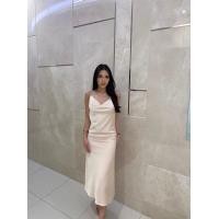 ราคา PETCHPLOYSATINS PARIS Dress เดรสสายเดี่ยวคอถ่วง เดรสผ้าซาติน ใส่สบาย ใส่เที่ยว ชุดเดรสยาว เดรสออกงาน เดรสสั้น เดรสยาว ชุดไปงาน ชุดไปงานแต่ง ชุดผู้หญิง ชุดเดรส ชุดไปเที่ยว (12080474051)