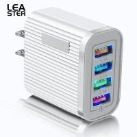 ราคา ที่ชาร์จแบตเตอรี่โทรศัพท์ USB 4พอร์ตสำหรับชาร์จไฟกล่อง Charger Adaptor อิฐที่ชาร์จแบบก้อนโทรศัพท์มือถือสำหรับแล็ปท็อปโทรศัพท์ (20979884293)