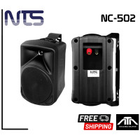 ราคา ตู้ลำโพง NTS NC 502 NC502 สีดำ ตู้ติดผนัง NC 502 ขนาด 5 นิ้ว พร้อมขายึดผนัง (3752854131)