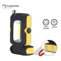 ราคา แม่เหล็กที่แข็งแกร่งซังไฟฉาย LED 3โหมดถ่านไฟฉายโคมไฟทำงานแม่เหล็กมินิแสงไฟฉาย LED โคมไฟ (19724702337)