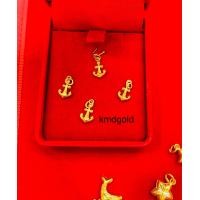 ราคา KMDGold จี้ทองแท้1กรัม ทองเยาวราชขายได้จำนำได้ พร้อมใบรับประกันสินค้า (20526263380)