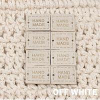 ราคา แพ็คละ 8 ชิ้น ป้าย Handmade ป้าย Handmade จิ๋ว เลียนแบบหนังกลับ ขนาด 1 5x2 ซม (15348482055)