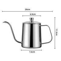 ราคา กาดริปกาแฟ ดริปเปอร์ 250 350 600ml ดริฟกาแฟ ทำมาจาก แสตนเลส Pour over Drip Coffee Pot ชุดดิฟกาแฟสด (20820163849)