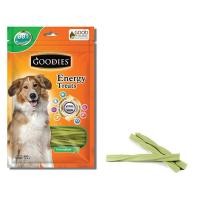 ราคา Goodies Energy Treats กู้ดดี้ อีเนอร์จี้ทรี๊ต ขนมขัดฟันทานเล่นสุนัข เสริมสร้างความฉลาด สกัดโปรตีนจากพืช 500 กรัม แพ็ค 2 ถุง (15846186847)