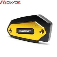 ราคา สำหรับ KAWASAKI Z800 Z 800 Z800 2013 2016 2015รถจักรยานยนต์ CNC ด้านท้ายคุณภาพสูง ด้านหน้าเบรคกระปุกน้ำมันไฮดรอลิกหมวกกระบอกฝาครอบน้ำมันเติมสกรูปล ปลั๊กสกรูเติมน้ำมัน (7598280709)