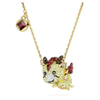 ราคา Swarovski จี้นักษัตรจีนสร้อยคอจี้เพชรสีเหลืองมังกรสร้อยคอแฟชั่นสตรีเงินแท้ S925ของขวัญวันวาเลนไทน์ของขวัญวันเกิด (21229133061)