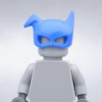 ราคา ? ? ? ? ? ? ? ? ? Blue Batman Mask HEADGEAR LEGO Minifigures Authentic เลโก้แท้ (19299541664)