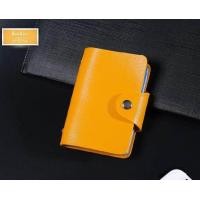 ราคา พร้อมส่งในไทย กระเป๋าใส่บัตร หนังPu กระเป๋าใส่นามบัตร กระเป๋าเก็บบัตร กระเป๋าบัตร เครดิต ATM แบบสองด้าน12ช่อง และแบบ 24ช่อง Chill Fyn (1106372101)