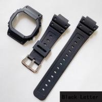 ราคา นาฬิกาเรซินสายคล้อง Bezel 16มม สำหรับ Casio G SHOCK DW 5000 DW 5600 GW B5600 DW 5600BB 5600HR DW 5700 5735 5750 GWX 5600 DW 5025 DW 5030ยางสายนาฬิกาแบบสปอร์ตกับกรณี (17061030409)