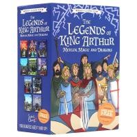 ราคา 10 books set The Legends of King Arthur Merlin Magic and the Dragon English novels book for children (8144276357)