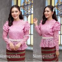 ราคา PTT เสื้อลูกไม้ ประยุกต์ ร 5 ผ้านุ่ม อก 32 36 34 38 38 40 40 42 42 46 นิ้ว เสื้อลูกไม้สีชมพู เสื้อลูกไม้งานแต่ง เสื้อย้อนยุค ลูกไม้สีชมพู ร5 Blouse (20791008458)