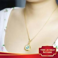 ราคา สร้อยทองไม่ลอก ไม่ดำ หนัก2สลึง ยาว18นิ้ว พร้อมจี้ประจำวันเกิด พระประจำวันเกิด ทั้ง 7วัน สร้อยคอทองปลอม (17447874546)