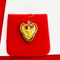 ราคา จี้พญาครุฑ สำหรับสร้อย 2สลึง เลี่ยมทองคำแท้90 กันน้ำมีใบรับประกัน (7557875331)