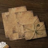 ราคา 2ชิ้นย้อนยุคคราฟท์ซองจดหมายจดหมายกระดาษชุดซองจดหมายกระดาษ (16533288366)