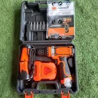 ราคา สว่านกระแทกไร้สาย 12v ยี่ห้อ Pumpkin รุ่น50208 J 12ID1502 แบตเตอรี่Li ION ขนาด 12V 1 5Ah จำนวน 2 ก้อน รับประกัน 6เดือน (9737351070)